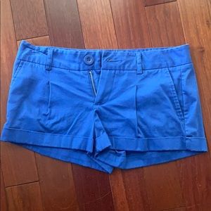 Blue shorts